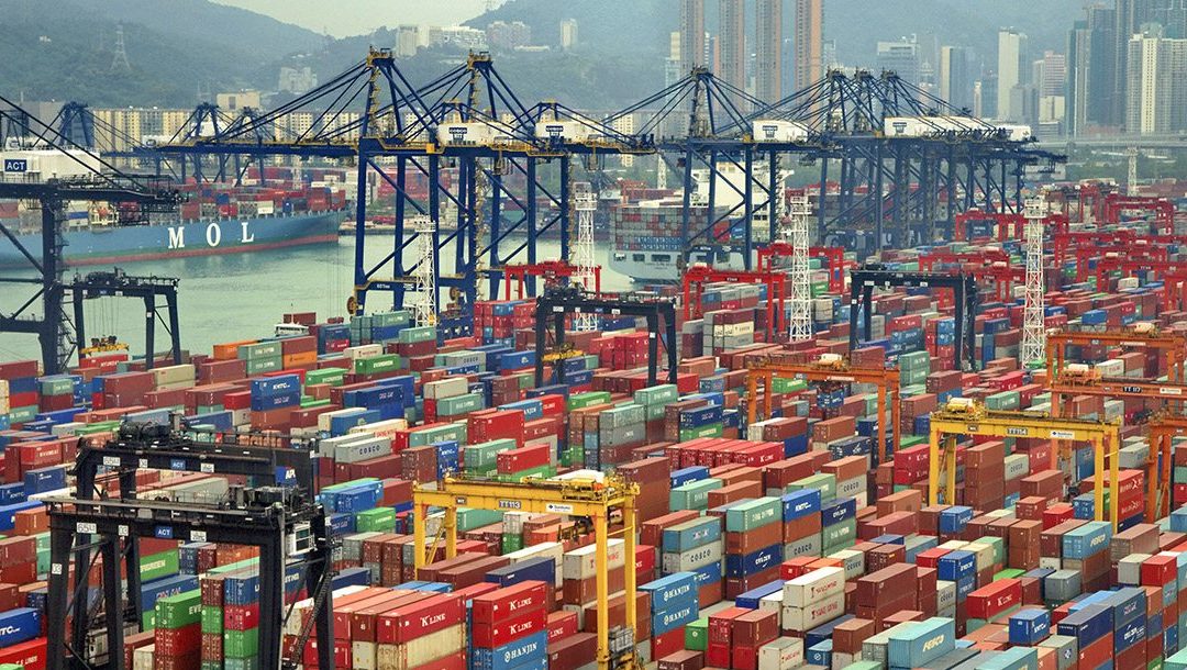 Hong Kong Slipping in World Container Shipping Traffic (and the Top Ten Ports)